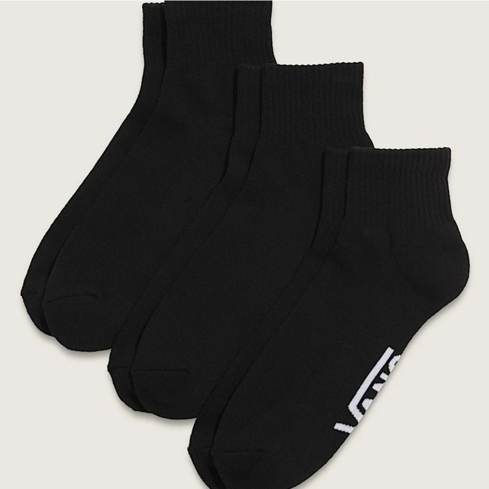 Vans Classic Ankle Socks 3-PK- Black